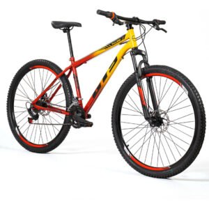 Bicicleta Aro 29 Aço Carbono Gts Pulse 24v Suspensão