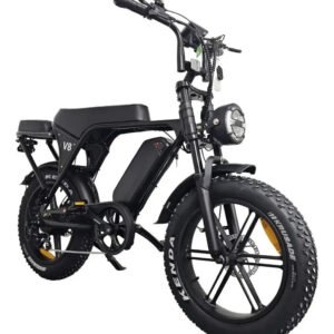 Bicicleta Elétrica Starmega V8 750W Preto 32km/h Bateria 48V 50km Autonomia