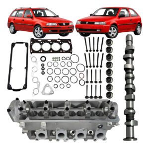 Cabeçote Completo Gol Parati Mi 1.0 8v At 1997 2001 Gasolina