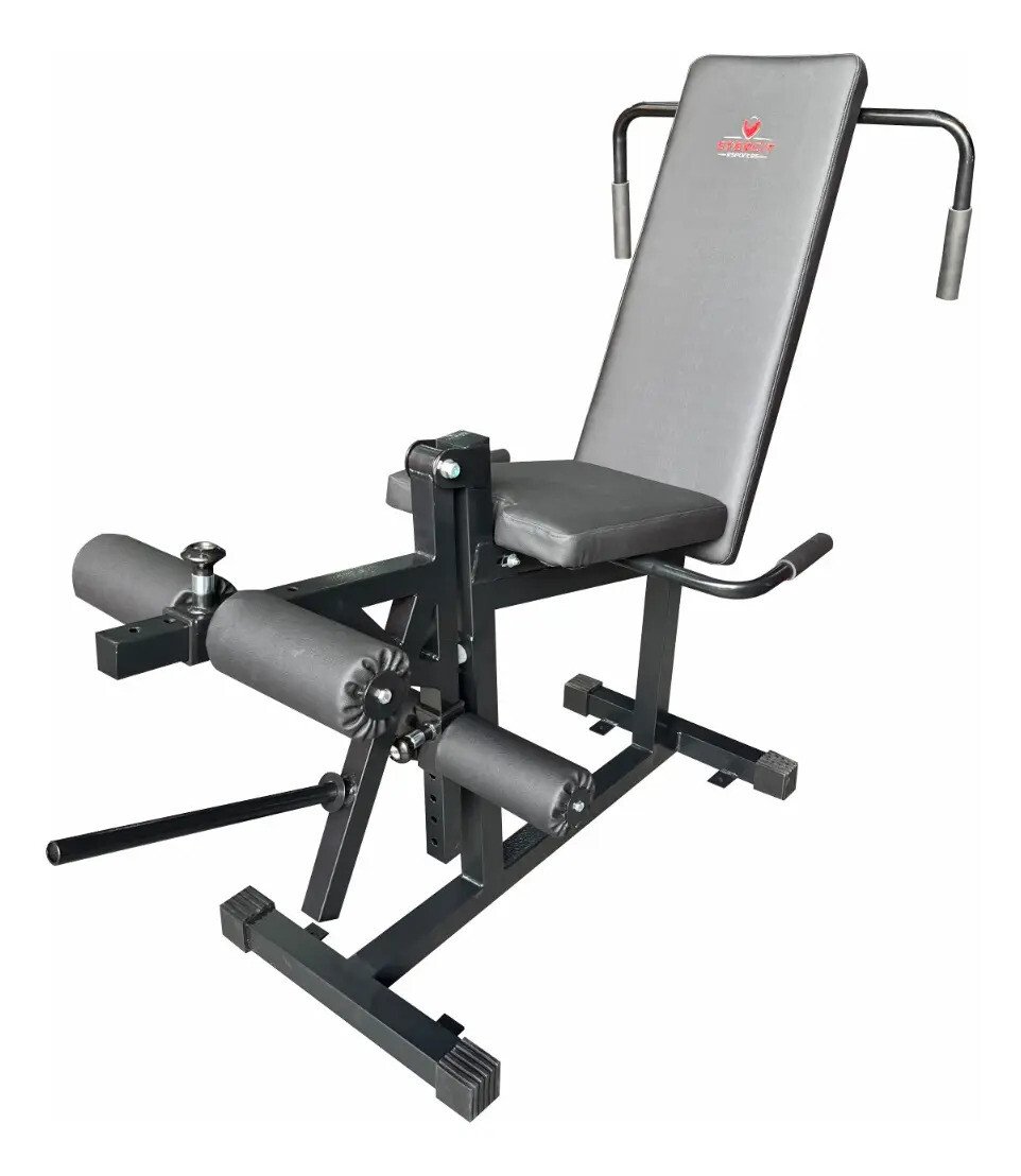 Cadeira Mesa Flexora E Extensora Reforçada P/ Anilhas Perna Cadeira Mesa Flexora E Extensora Reforçada P/ Anilhas Perna