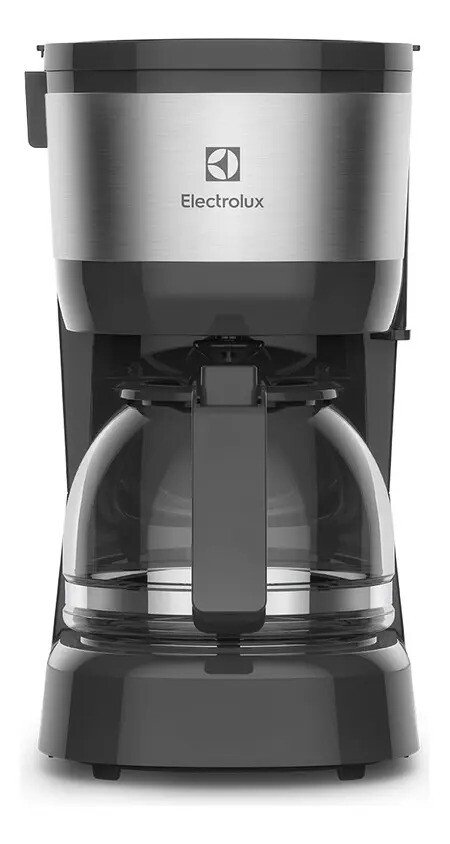Cafeteira Elétrica Electrolux Jarra vidro, acabamento inox filtro Permanente Removível Sistema Corta Pingos Capacidade 15 xicaras 600ml ECM10 Cafeteira Elétrica Electrolux Jarra vidro, acabamento inox filtro Permanente Removível Sistema Corta Pingos Capacidade 15 xicaras 600ml ECM10