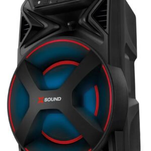 Caixa Amplificada Mondial 300w Bivolt Cm-300-n Preto 127/220v