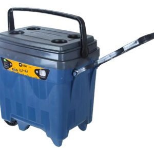 Caixa Térmica Ice Box De 34 Litros Com Rodas Azul Nautika