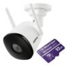 Câmera Inteligente Full Hd Im5 Sc Com Microsd 32gb Branca Intelbras Branco