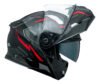 Capacete Moto Bieffe Premium – B-dynamic Attractie Cor Preto Com Vermelho Tamanho Do Capacete 60