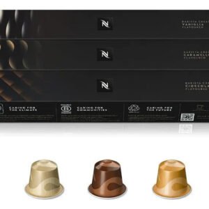 Cápsulas de Café Nespresso com aroma de Baunilha, Caramelo e Chocolate Amargo – 30 Cápsulas