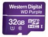 Cartão Micro Sd 32gb 16tbw Western Digital Purple