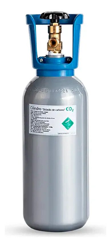 Cilindro P/ Gás Co2 Em Aço Chopeira Chopp Vazio 4,5kg Cilindro P/ Gás Co2 Em Aço Chopeira Chopp Vazio 4,5kg