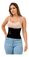 Cinta Modeladora Abdominal Ajustável Took Shape – Glamour Cor Preto Tamanho P