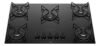 Cooktop 5 Bocas Atlas Agile Up com Mesa De Vidro A Gás Preto Bivolt