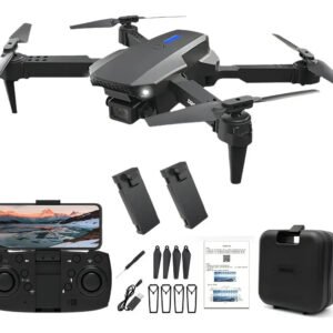 Drone Pro Full Hd Dobrável Wi-fi Câmera Completo 2 Baterias