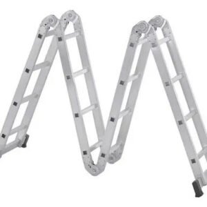 Escada Articulada 4×4 em Alumínio 16 Degraus 4,48m – Reisam