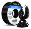 Filamento De Impressora 3d PETG 1.75mm 1kg Cor Preto Brilho Premium Polimus 3D