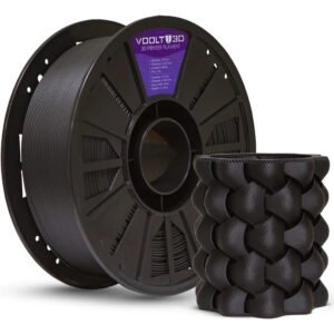 Filamento Pla Velvet Preto 1kg
