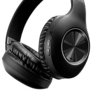 Fone De Ouvido Headphone Aiwa Hp-02-b Bluetooth Anc Alta Definição Preto