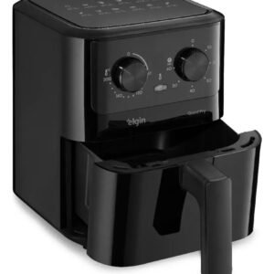 Fritadeira Elétrica Air Fryer Quad Fry 4,2 L,1400w Preto Elgin 127v