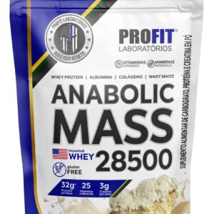 Hipercalórico Anabolic Mass 28500 3kg – Profit Labs Sabor Leite Ninõ