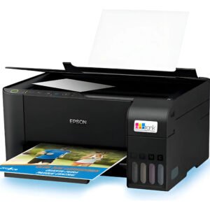 Impressora 3×1 Multifuncional Epson Ecotank L3250 Wifi Bivol Preto