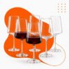 Jogo 6 Taças Cristal Titanium Bohemia Xtra 660ml Vinho Tinto Premium Taça Grande Elegante Mesa Posta Decoração Hold On