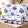Jogo Lençol Cama Casal 3 Peças Estampado Elástico Promoção