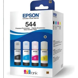Kit 04 Tinta Epson L3150 T544 L3250 L3210 L1250 Tinta Preto – Ciano – Magenta – Amarelo