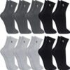 Kit 10 Pares Meias Lupo Cano Alto Masculino Adulto Original