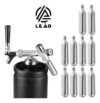 Kit 10x Capsulas Com Rosca 16g Co2 Alimentício Cerveja Chopp