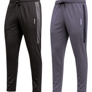 Kit 2 Calças Masculinas Jogger Tactel Com Elastano Academia