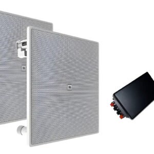 Kit Arandela Jbl + Amplificador Invisível Bluetooth 280w