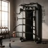 Kit Completo Academia Fitness Profissional 4 Peças Preto
