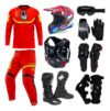 Kit Equipamento Roupa Trilha Motocross Asw Ims Completo 19