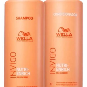 Kit Invigo Nutri-enrich Wella Shampoo + Condicionador 1L
