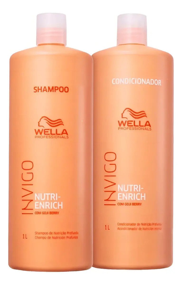 Kit Invigo Nutri-enrich Wella Shampoo + Condicionador 1L Kit Invigo Nutri-enrich Wella Shampoo + Condicionador 1L