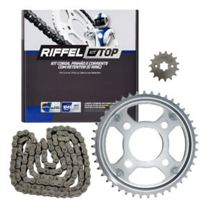 Kit Relação Cg 160 Titan 2016 A 2025 Riffel Com Retentor