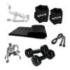 Kit Treino – Caneleira 5kg+ Halter 05kg + Colchonete +corda