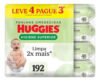 Lenços Umedecidos Huggies Higiene Superior – 192 Unidades