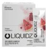 LIQUIDZ® – Eletrólitos Zero Açúcares – Sabor Melancia com Romã – Kit 1 Caixa – 14 sachês