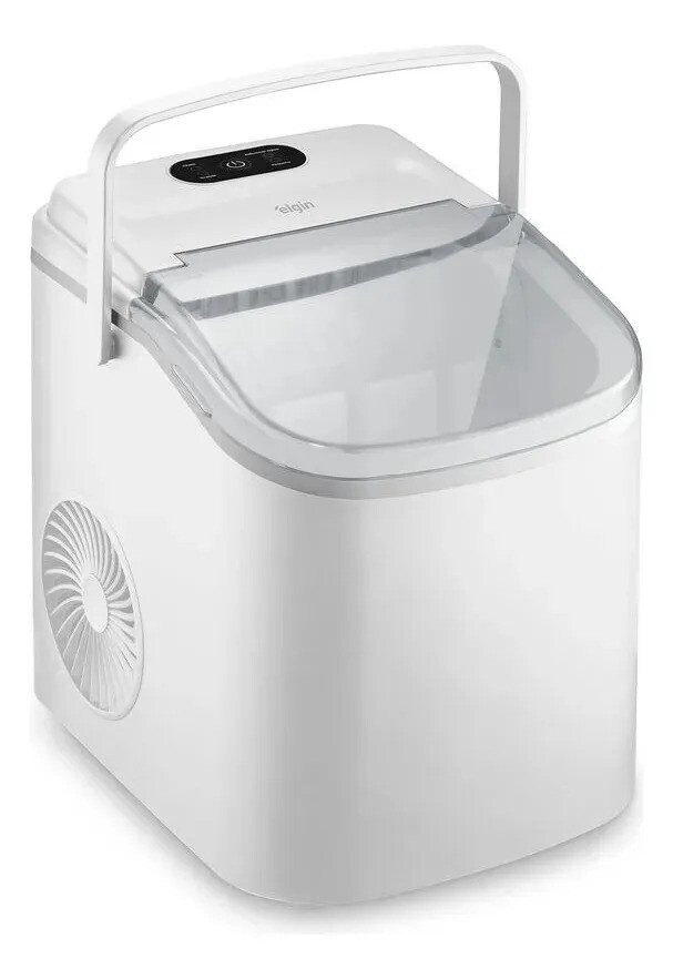 Máquina De Gelo Elgin Easy Ice 12kg Branca Branco Máquina De Gelo Elgin Easy Ice 12kg Branca Branco