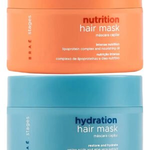 Máscaras De Tratamento Nutrição + Hidratação Stages – Braé