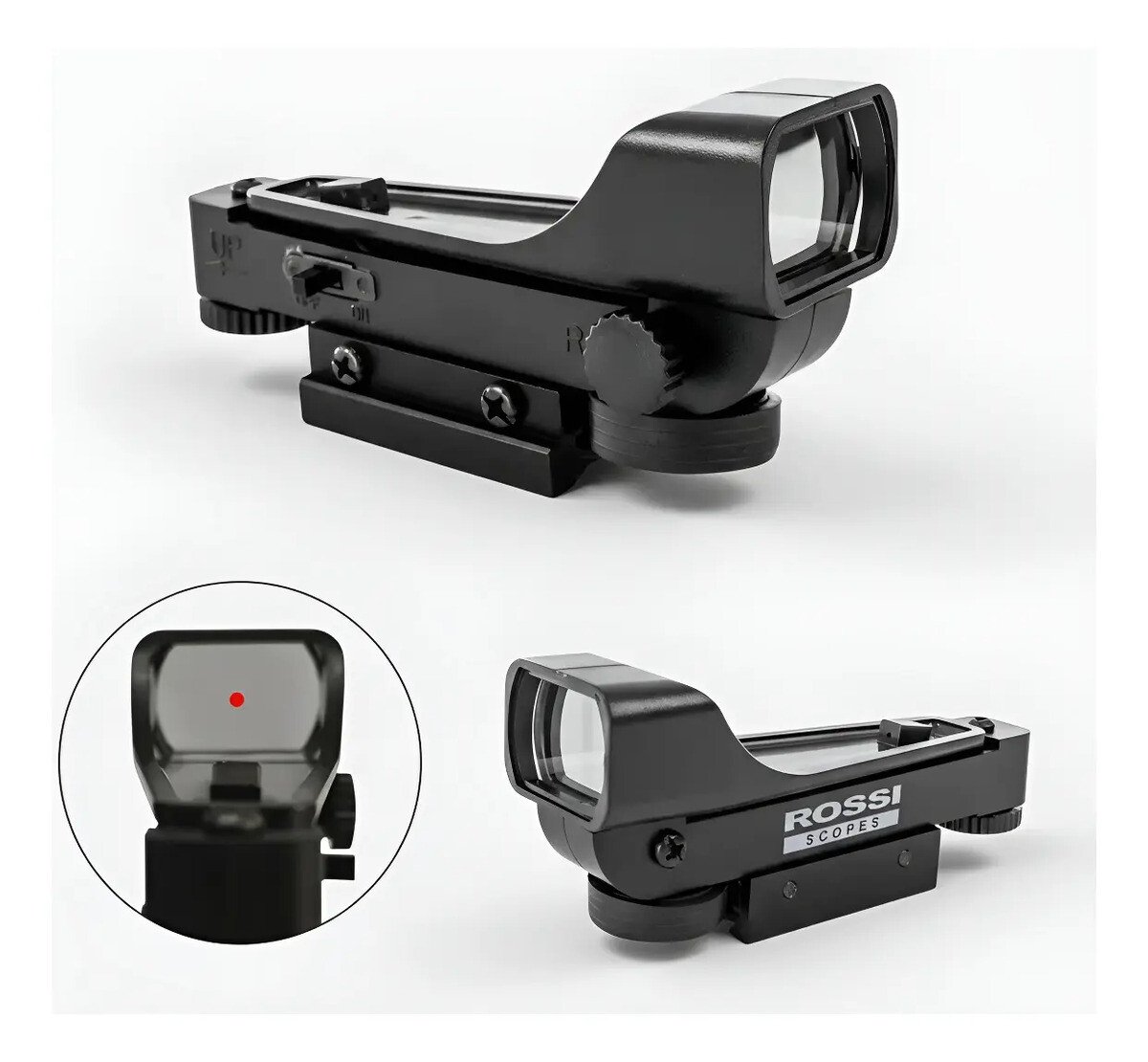 Mira Holográfica Red Dot Para Rifle Airsoft Carabina 11mm Mira Holográfica Red Dot Para Rifle Airsoft Carabina 11mm