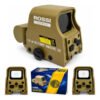 Mira Red Dot Holográfica 553 Tan Trilho 20mm A 22mm Airsoft
