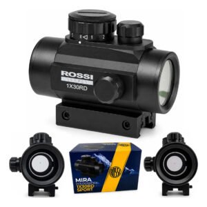 Mira Red Dot Rossi 1x30rd Sport Airsoft Carabina Pressão Pcp