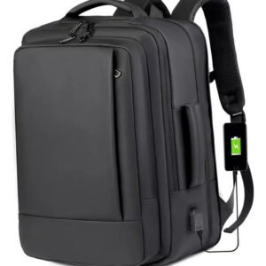 Mochila À Prova D’água Reforçada Expansível Para Viagens Diá