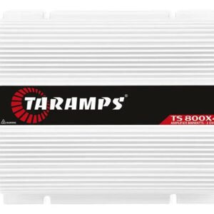 Módulo Amplificador Taramps Ts800x4 De 800w Para Som Automotivo Branco