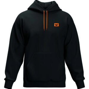Moleton Capuz Blusa De Frio Lisa Cordão Neon Canguru Macio