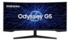 Monitor Gamer Curvo Samsung Odyssey 34″ G5 165 Hz 1ms Ultrawide Preto