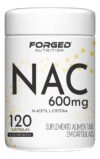 Nac 600mg N-acetil L-cisteína Antioxidante – Fórmula Com Máxima Concentração E Pureza 120 Cápsulas – Forged Nutrition Sem Sabor