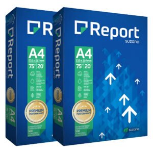 Papel Sulfite Oficio A4 Resma Com 2 De 500 Folhas Multiuso