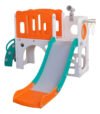 Playground Infantil Indoor Freso Baby Mini Mundo 5 em 1 Laranja/Verde