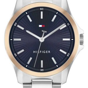 Relógio Tommy Hilfiger Masculino Aço Prateado 1710673 Prateado Azul